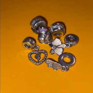 Genuine Pandora charms lot of 6